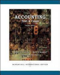 Image of ACCOUNTING : Text & Cases (Twelfth Edition)