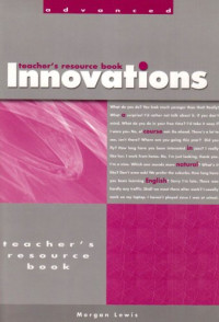 Image of advanced : teacher's resource book Innovations