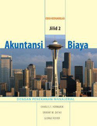 Image of Akuntansi Biaya Penekanan Manajerial