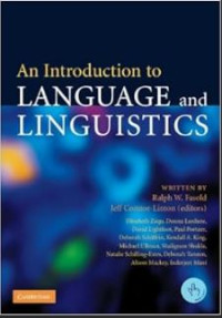 Image of An Introduction to LANGUAGE and LINGUISTICS