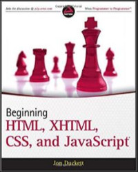 Image of Beginning HTML.XHTML,CSS and JavaScript