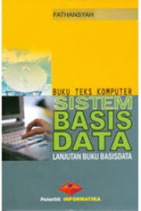 Image of Buku  Teks Komputer : Sistem Basis Data Lanjutan Buku Basis Data