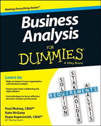 Image of Business Analysis for Dummies