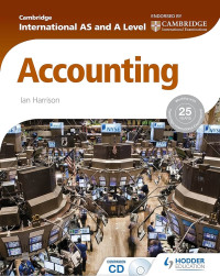 Image of Cambridge International AS and A level accounting