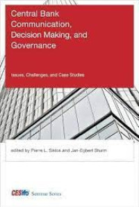 Image of Central Bank Communication, Decision Making, and Governance