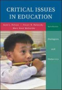 Image of Critical Issues In Education Dialogues And Dialectics