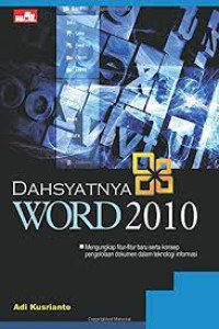 Image of Dahsyatnya Word 2010