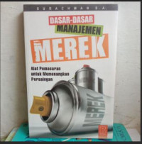 Image of Dasar-Dasar Manajemen Merek