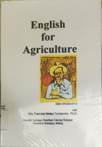 Image of English for Agriculture