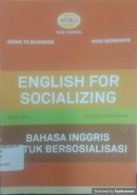 Image of English for Socializing: Bahasa Inggris untuk Bersosialisasi