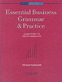 Image of Essential Bussiness Grammar & Practice