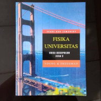 Image of FISIKA UNIVERSITAS (Jilid 2)