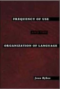 Image of Frequency of use AND THE Organization of Language