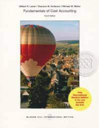 Image of Fundamentals of Cost Accounting (Fourth Edition)