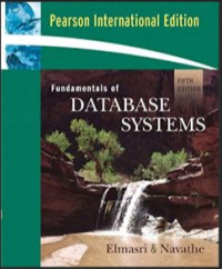 Image of Fundamentals of Database Systems
