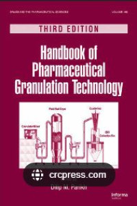Image of Handbook of pharmaceutical granulation technology
