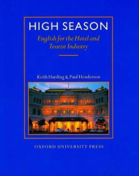 Image of HIGH SEASON : English for the Hotel and Tourist Industry