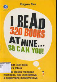 Image of I Read 320 Books At Nine So Can You!