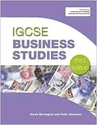Image of IGCSE Business Studies