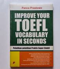 Image of Improve Your Toefl Vocabulary in Seconds