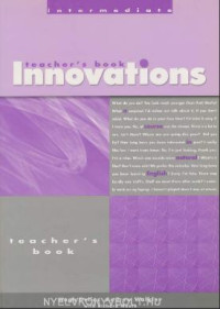 Image of intermediate : teacher'book Innovations