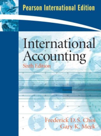 Image of International Accounting Sixth Edition