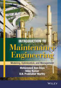 Image of Introduction To Maintenance Engineering