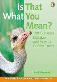 Image of Is That What You Mean?