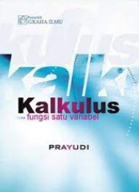 Image of Kalkulus Fungsi Satu Variabel