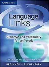 Image of Language Links : Grammar and vocabulary for selft - study