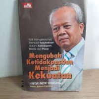Image of Mengubah Ketidakpastian Menjadi Kekuatan
