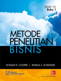 Image of Metode Penelitian Bisnis