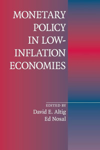 Image of Monetary Policy in Low-inflataion economies: