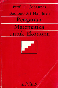 Image of Pengantar matematika untuk Ekonomi