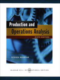 Image of Production and Operations Analysis