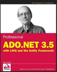 Image of Professional : ADO.NET 30 With LINQ and the Entity Framework