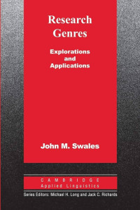 Image of Research Genres: Explorations and Applications