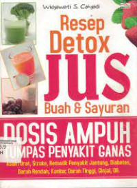 Image of Resep Detox Jus Buah & Sayuran