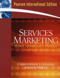 Image of Services marketing : People, Technology, Strategy