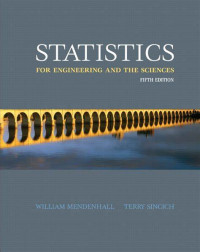 Image of Statistics for Engineering and the sciences FIFTH EDITION