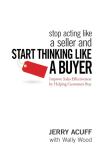 Image of Stop Acting Like A seller and Start Thinking like