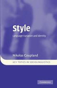 Image of Style : Language Variation and Identity