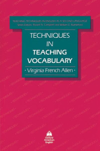 Image of TECHNIQUES IN TEACHING VOCABULARY