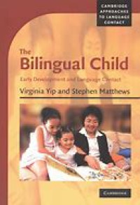Image of The Bilingual Child : Early Development and Language Contact