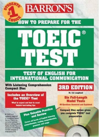 Image of TOEIC: Test of English For International Communication