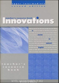 Image of upper - intermediate : teacher's book Innovations