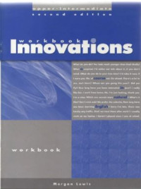 Image of upper-intermediate : work book Innovations