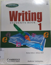 Image of Writing Studen's Book 1